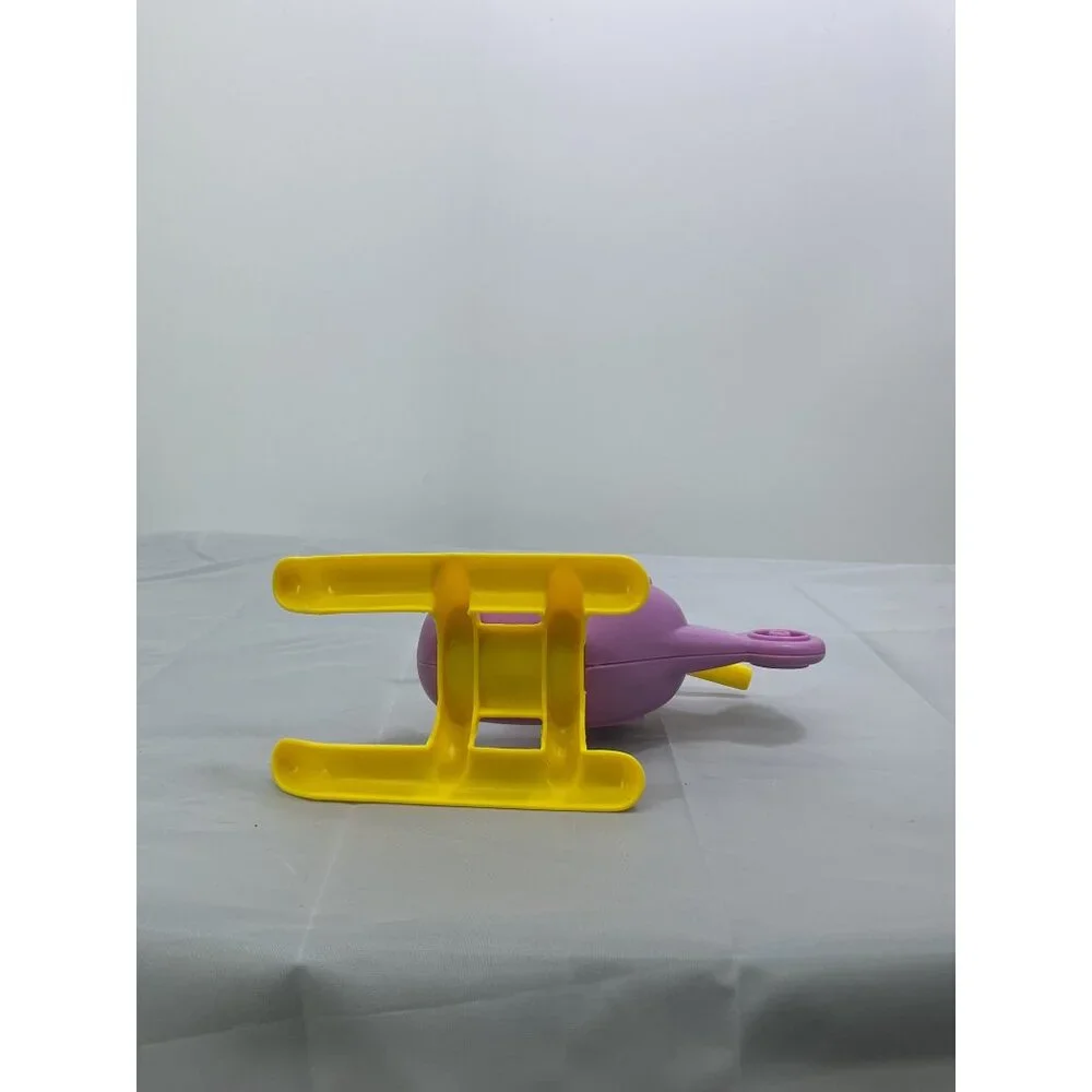 Purple & Yellow Toy Helicopter For Kids